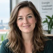 Geïllustreerd portret van Sanne de Vries, redacteur bij Yesc